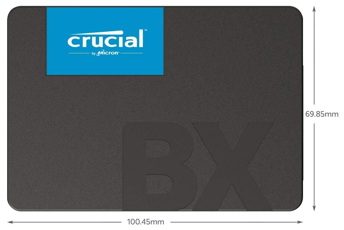 CRUCIAL BX500 960GB 3D NAND 2.5 SATA SATA 3 Solid State Drive (SSD)