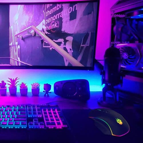 CLAW Chuff Wired Ergonomic Gaming Mouse ( 6400DPI / 7 Macro Buttons ) ( Black )