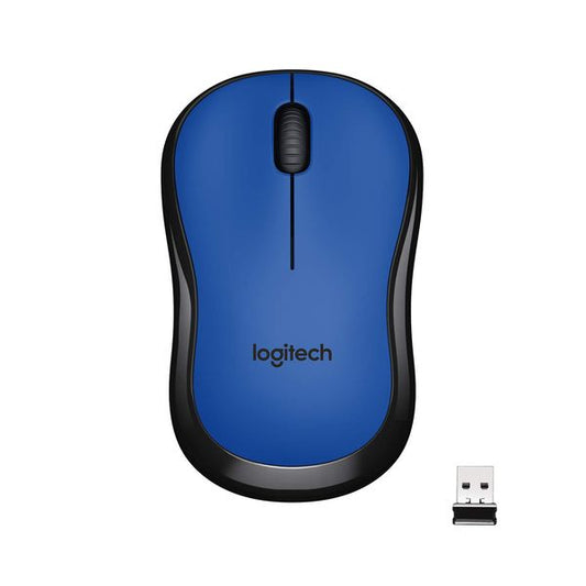 LOGITECH M221 Silent Wireless Ambidextrous Gaming Mouse ( 910-004883 ) ( 1000DPI / 3 Macro Button ) ( Blue )