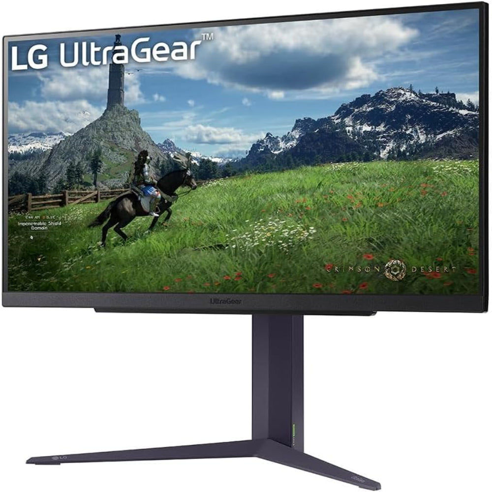 LG 27GS85Q-B Ultragear 27 Inch 2K UHD 180Hz Nano IPS Panel 98% SRGB 1MS AMD Freesync Gaming Monitor