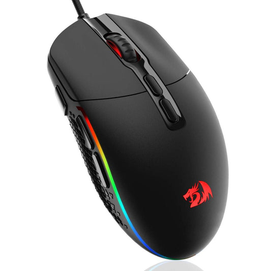 REDRAGON Invader M719 Wired Ergonomic Gaming Mouse ( M719 ) ( 10000DPI / 7 Macro Button ) ( Black )