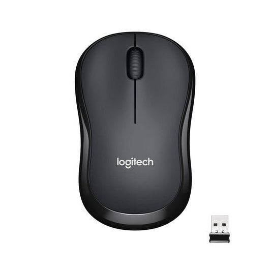 LOGITECH M221 Silent Wireless Ambidextrous Gaming Mouse ( 鈥?10-004882 ) ( 1000DPI / 3 Macro Button ) ( Black )