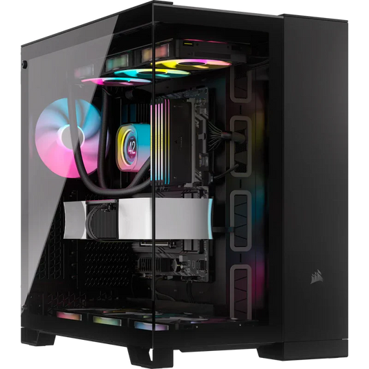CORSAIR 6500X ATX Mid Tower Dual Chamber Cabinet (Black)