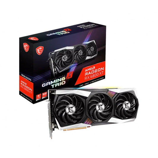 MSI RX 6800 XT Gaming X Trio 16GB AMD Graphic Card
