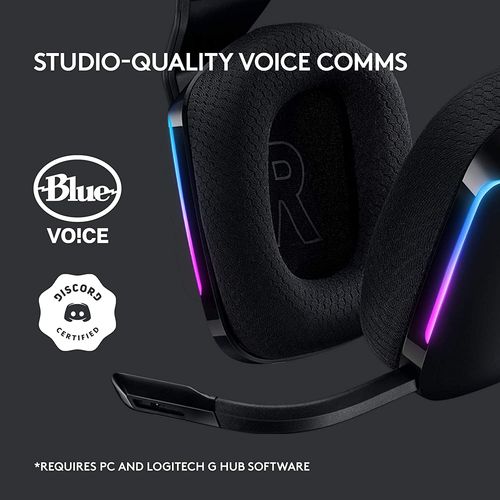 LOGITECH G733 Lightspeed Wireless+USB RGB 7.1 Surround Gaming Headphone ( Black ) ( PS4 / Mac OS )