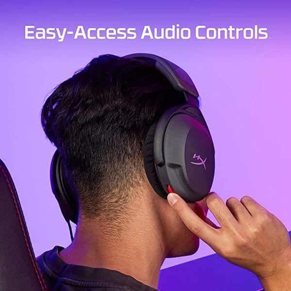 HYPERX Cloud Stinger 2 Core Wired Gaming Headphone ( Black ) ( For PC )