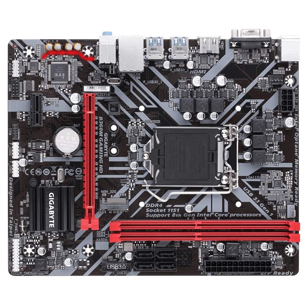 GIGABYTE B360M Gaming HD DDR4 Intel Motherboard