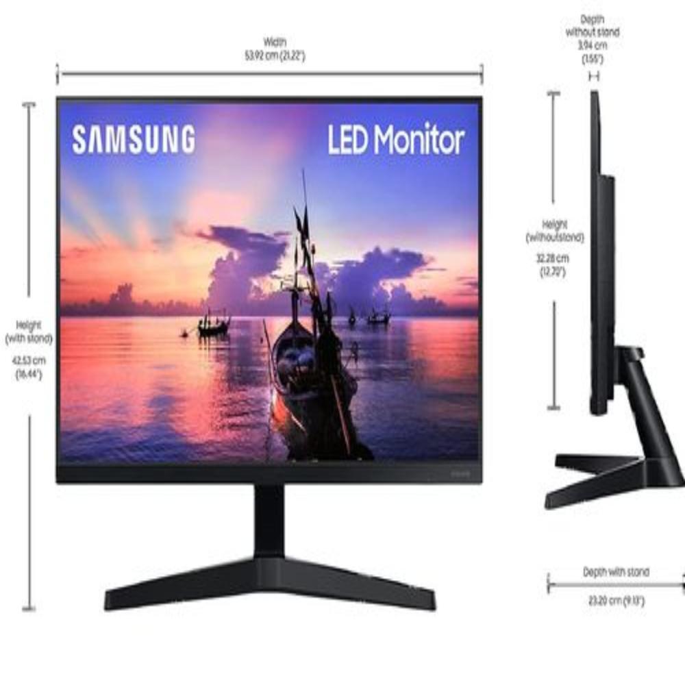 SAMSUNG LF24T350FHWXXL 24 Inch FHD 75Hz IPS Panel 5MS AMD Freesync IPS Gaming Monitor
