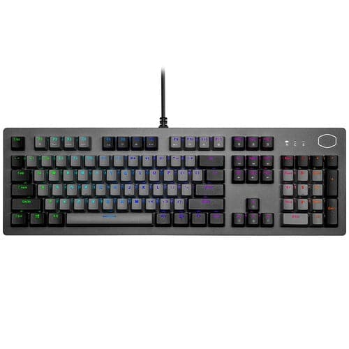 COOLER MASTER CK352 Full Size Mechanical Wired Gaming Keyboard ( Black ) ( Red Switch )