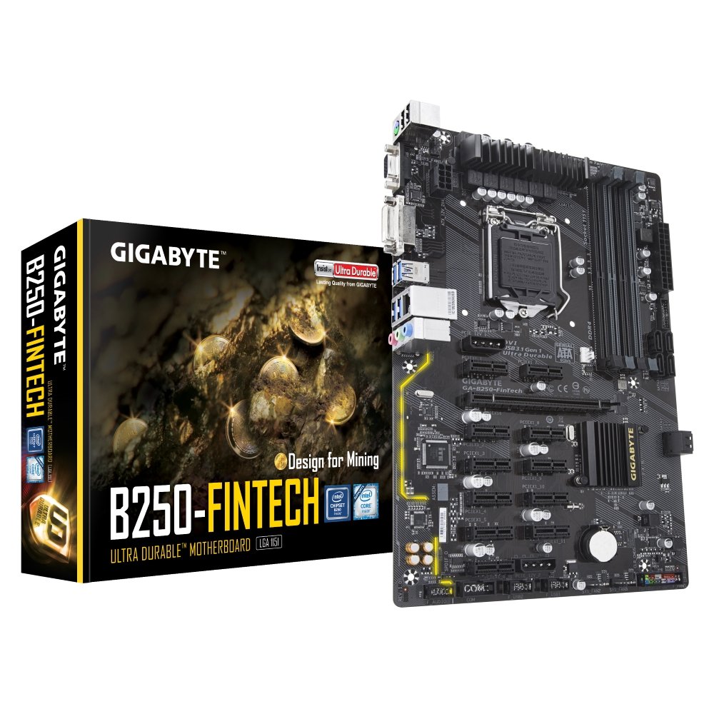 GIGABYTE GA-AX-B250-Fin Tech DDR4 Intel Motherboard