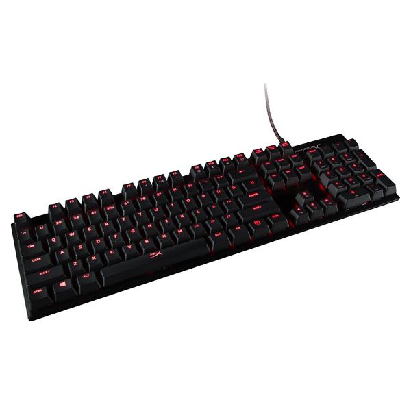 HYPERX Alloy FPS LED Full Size Mechanical Wired Gaming Keyboard ( Black ) ( Cherry MX Blue Switch )