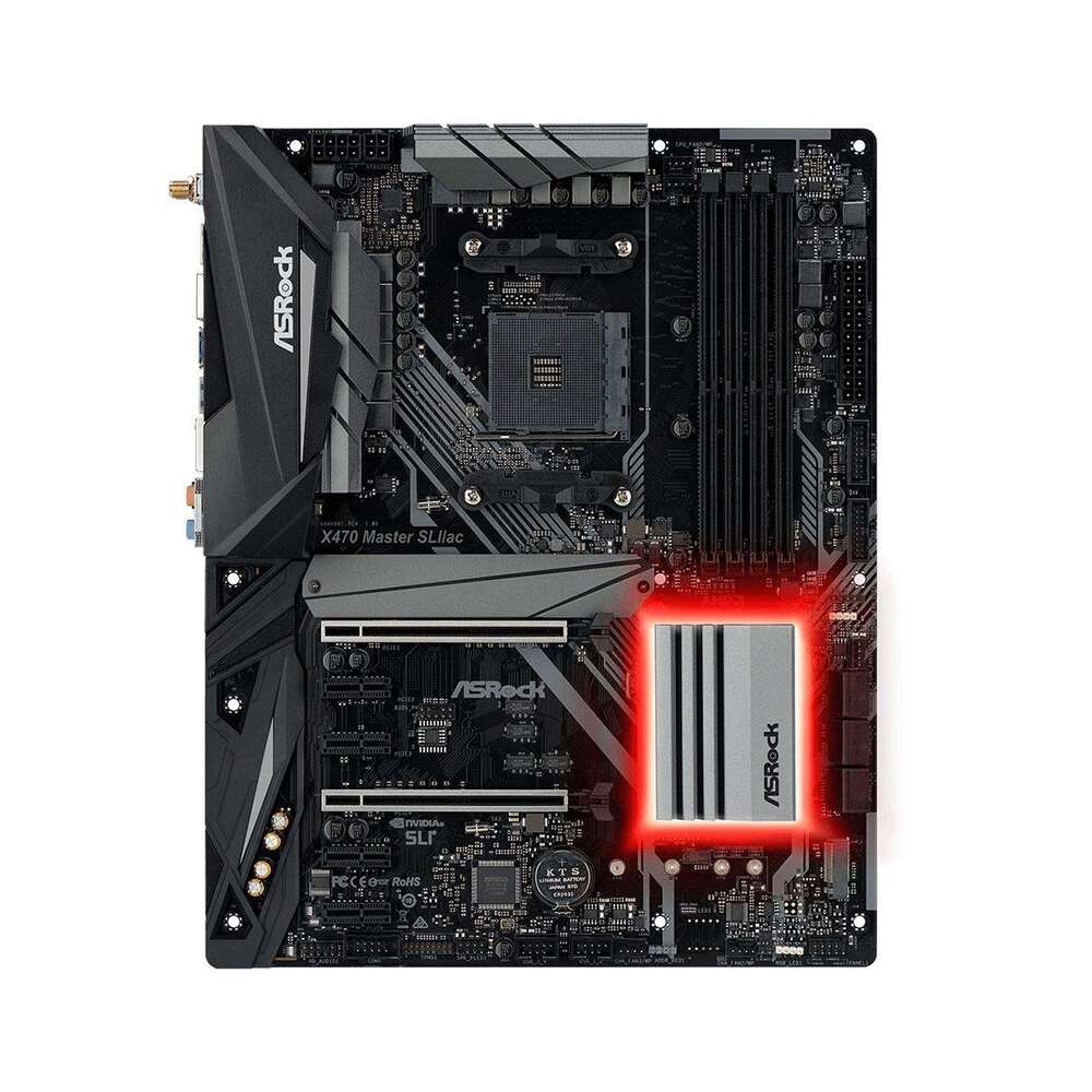 ASROCK X470 Master Sli/Ac DDR4 AMD Motherboard