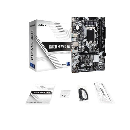 ASROCK B760M-HDV/M.2 DDR4 Intel Motherboard