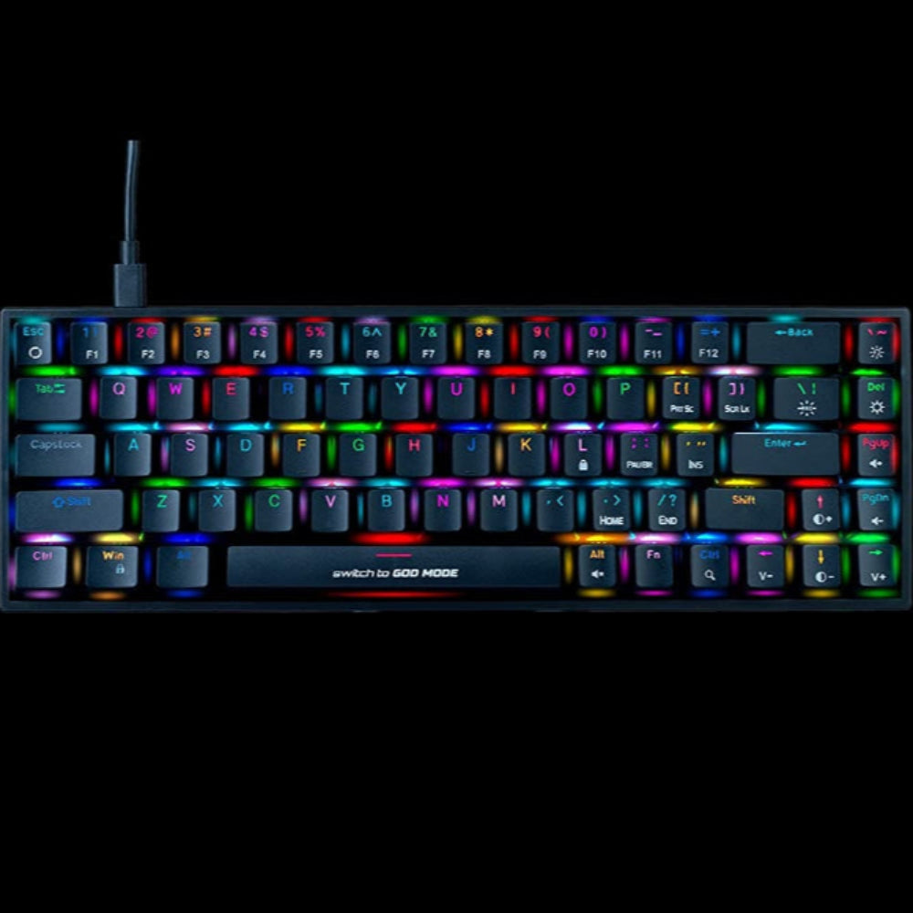COSMIC BYTE CB-GK-23 Artemis 60% Mechanical Wired Gaming Keyboard ( Black ) ( Outemu Blue Switch )