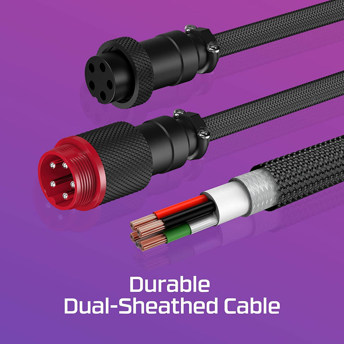 HyperX Coiled Cable (Red/Black)