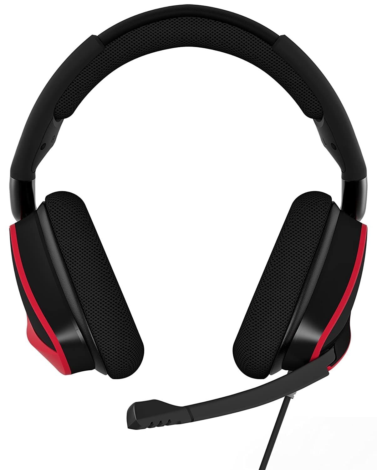 CORSAIR Void Pro USB 7.1 Surround Gaming Headphone With Mic (Black / Red) ( Pc/Mobile/Mac/Xbox )