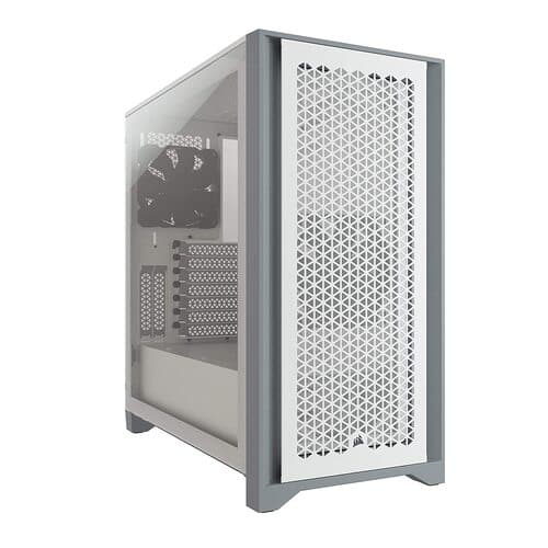 CORSAIR 4000D Airflow ATX Mid Tower Cabinet (White)