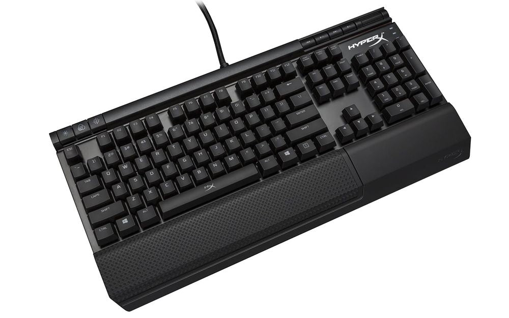HYPERX Alloy Elite RGB Full Size Mechanical Wired Gaming Keyboard ( Black ) ( Cherry MX Red Switch )