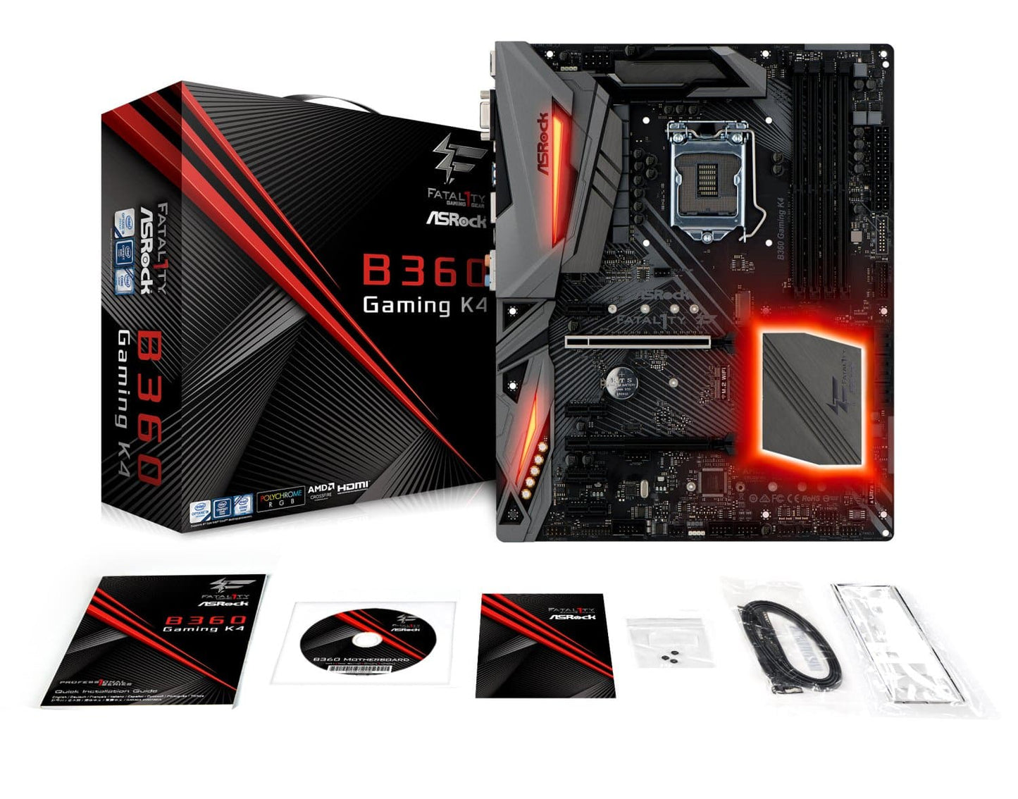 ASROCK Fatal1ty B360 Gaming K4 DDR4 Intel Motherboard