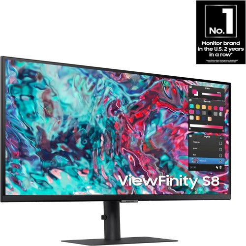 SAMSUNG View Finity S8 27 Inch 4K UHD 60Hz IPS Panel 99%SRGB 5MS AMD Freesync IPS Gaming Monitor