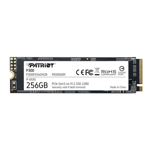 PATRIOT P300 256GB M.2 NVMe Internal Solid State Drive ( SSD )