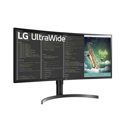LG 35WN75C-B 35 Inch QHD 100Hz VA Panel 99% SRGB 5ms AMD Freesync Gaming Monitor