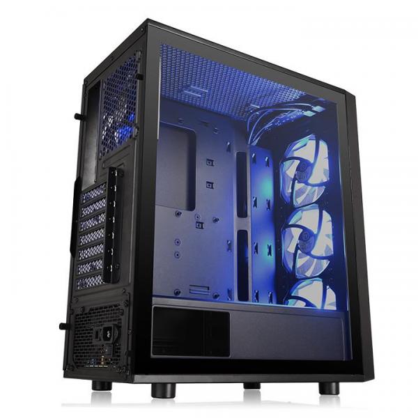 THERMALTAKE Versa J25 RGB ATX Mid Tower Cabinet (Black)