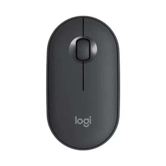 LOGITECH Pebble M350 Wireless+Bluetooth Ambidextrous Gaming Mouse ( 910-005602 ) ( 1000DPI / 3 Macro Button ) ( Graphite )