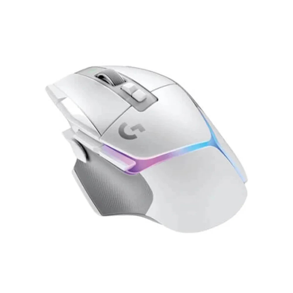 LOGITECH G502 X Plus Lightspeed Wireless Ergonomic Gaming Mouse ( 910-006173 ) ( 25600DPI / 13 Macro Buttons ) ( White )