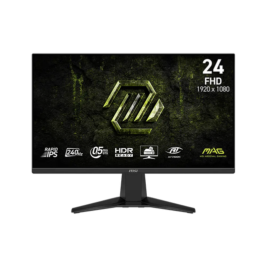 MSI MAG 245F X24 Gaming Monitor | 24 Inch  | 240HZ | 0.5 MS | 112% SRGB Rating