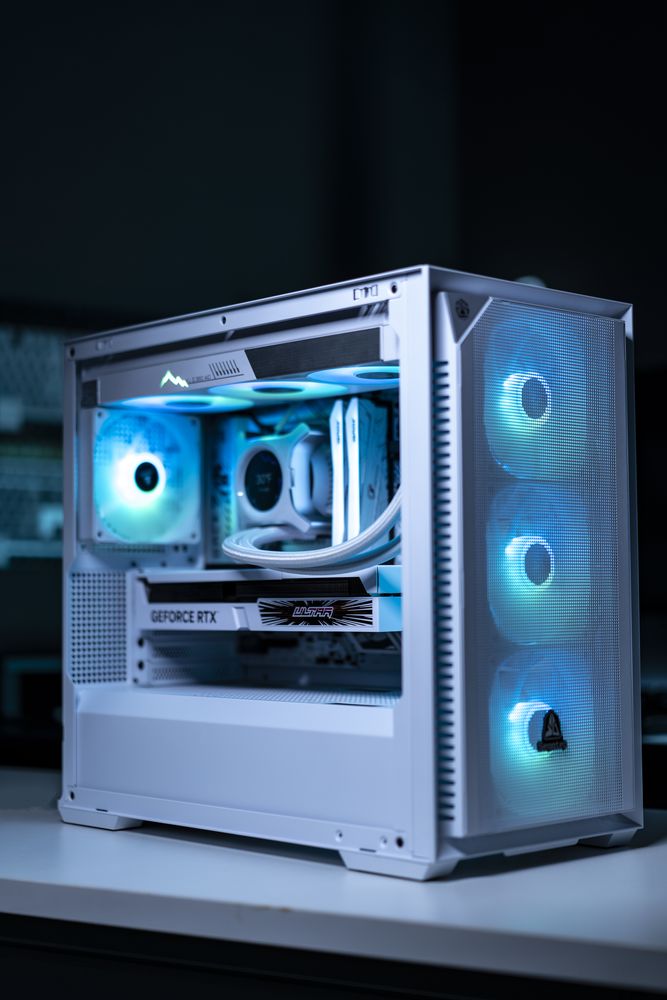 Brain Tech PC ( Intel i7 14700K / NVIDIA RTX 4060 Ti 16GB / 64GB RAM DDR5 / 1TB M.2 NVME Gen4 SSD / 500GB M.2 NVME Gen4 SSD ) Custom PC Build for Colorful