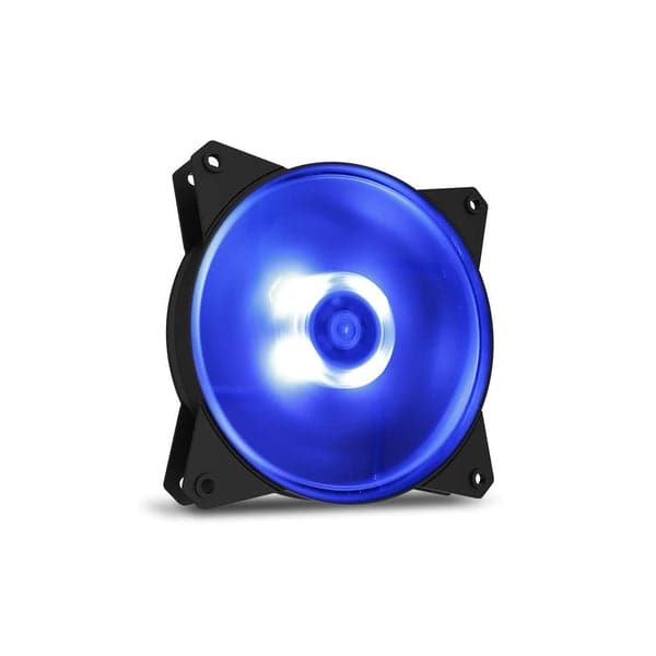 COOLER MASTER MF120L 120mm BLUE LED Cabinet Fan (Black) (Single Pack)