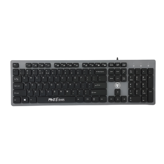 ANT ESPORTS KB217 Full Size Mechanical Wired Keyboard ( Black ) ( Low Profile Keys )