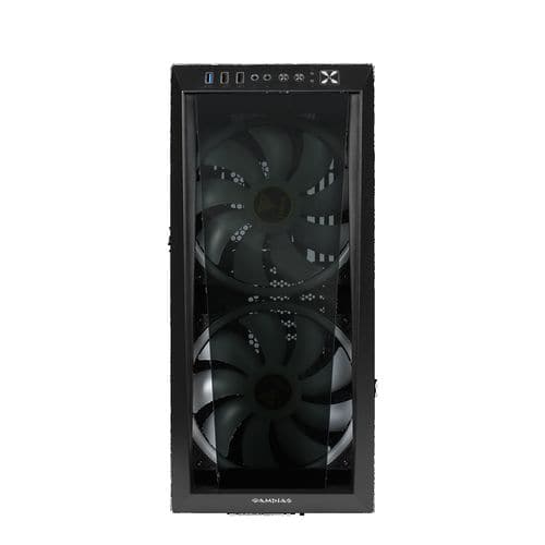 GAMDIAS Apollo M2 ATX Mid Tower Cabinet (Black)
