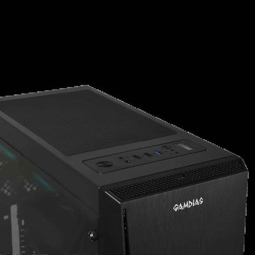 GAMDIAS Argus E1 ATX Mid Tower Cabinet (Black)