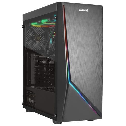 GAMDIAS Argus E1 ATX Mid Tower Cabinet (Black)