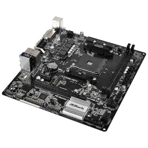 ASROCK A320M-HDV DDR4 AMD Motherboard