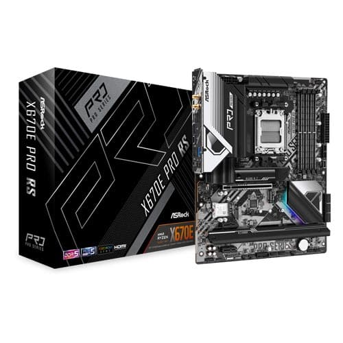 ASROCK X670E Pro RS Wifi DDR5 AMD Motherboard
