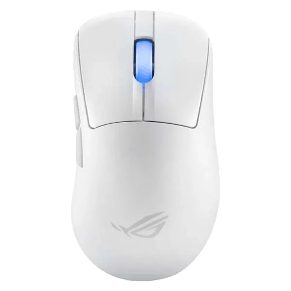 ASUS ROG Keris ll Ace RGB Wireless Ergonomic Gaming Mouse ( White ) ( 42000DPI / 5 Macro Buttons )