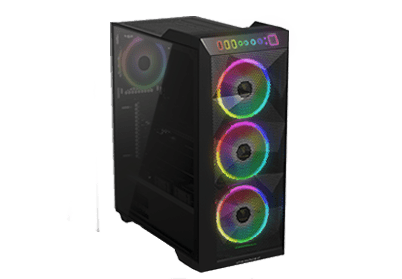 GAMDIAS Athena M1 ATX Mid Tower Cabinet (Black)