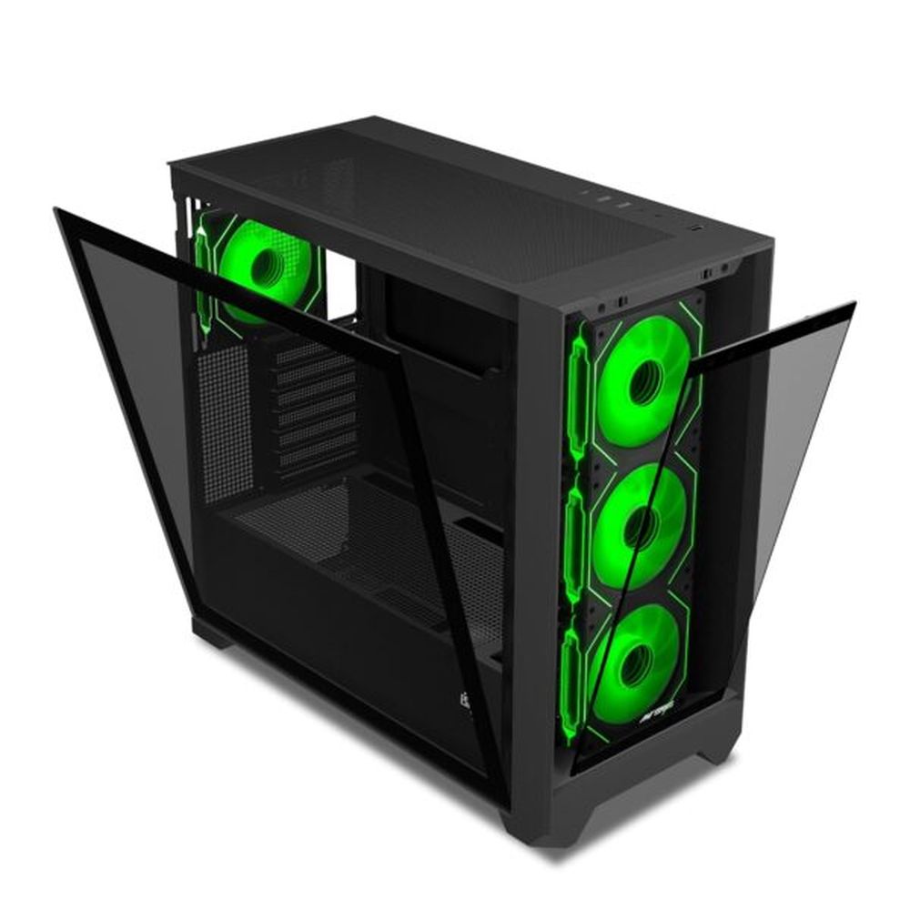 ANT ESPORTS 621 C3 ATX Mid Tower Cabinet (Black)