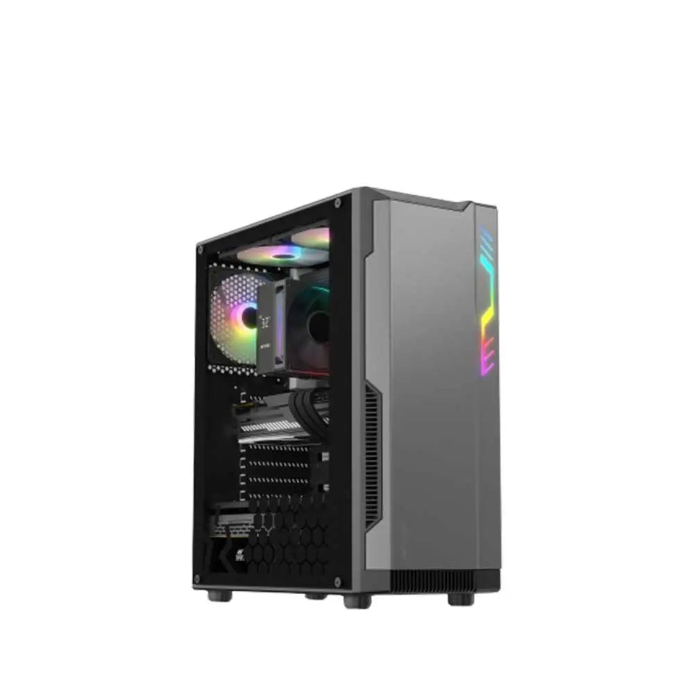ANT ESPOERS Eclipse ARGB ATX Mid Tower Cabinet ( Black / Grey )