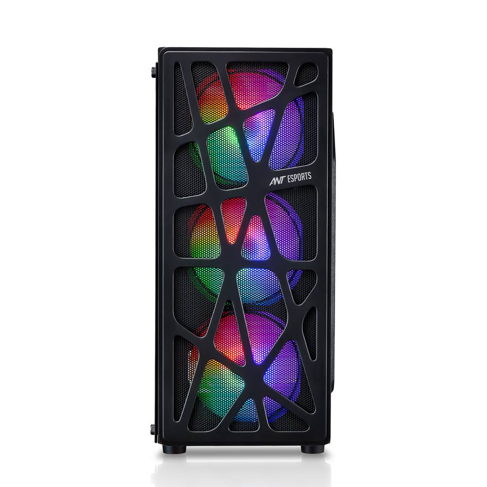 ANT ESPORTS Elite 1100 ATX Gaming Cabinet (Black)