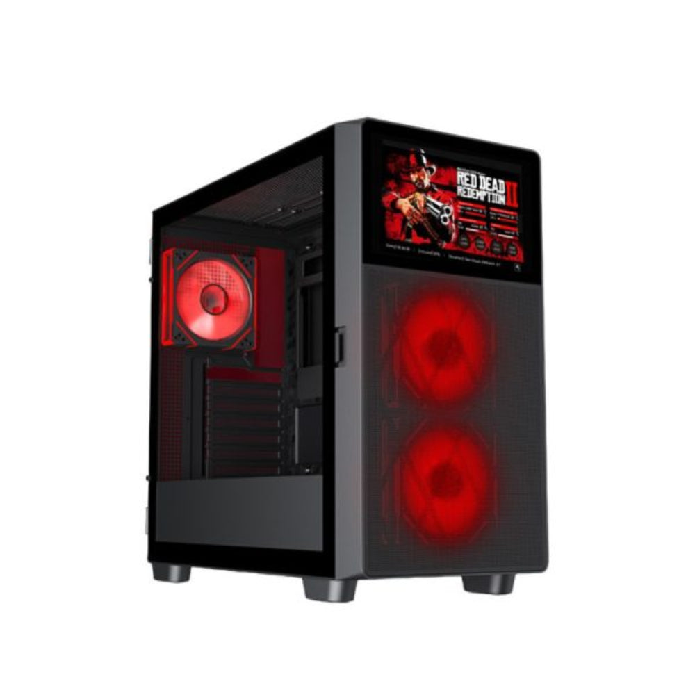 ANT Esports ICE Digital C3 ARGB ATX Mid Tower Cabinet ( Black )