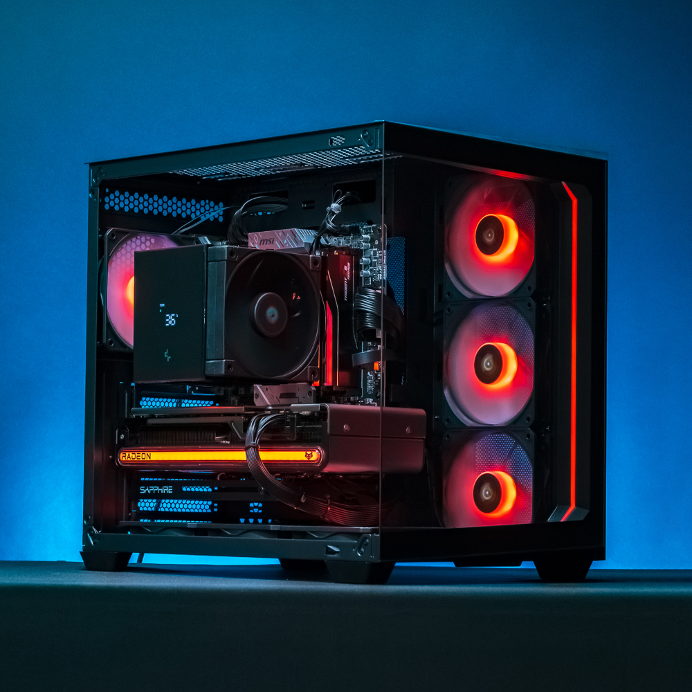 Brain Tech PC ( Intel i7 14700KF / NVIDIA RTX A4000 16GB / 32GB RAM DDR5 / 1TB M.2 NVME SSD ) Custom PC Build for Solidworks Rendering