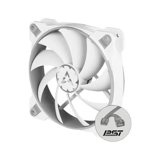 ARCTIC Bionix F120 120mm Non-RGB Cabinet Fan (White) (Single Pack)