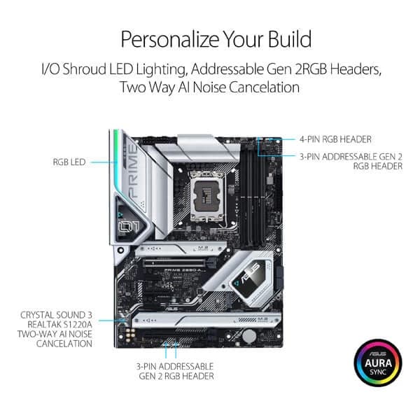 ASUS Prime Z690-A DDR5 Intel Motherboard