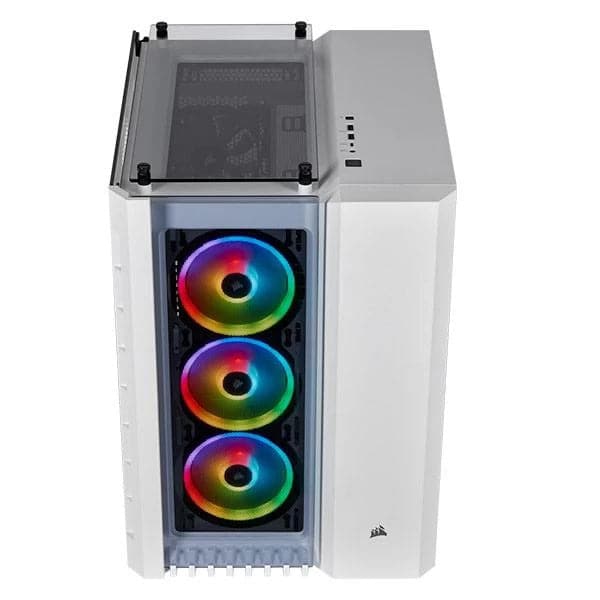 CORSAIR Crystal 680X RGB ATX Mid Tower Cabinet (White)