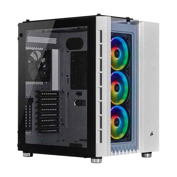 CORSAIR Crystal 680X RGB ATX Mid Tower Cabinet (White)