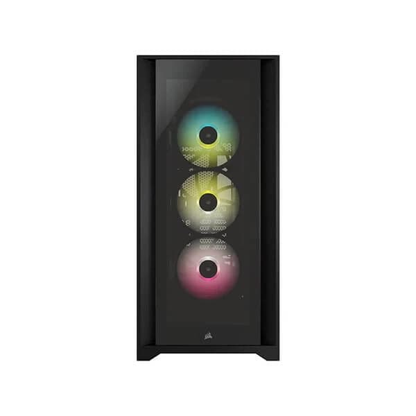 CORSAIR iCUE 5000X RGB ATX Mid Tower Cabinet (Black)